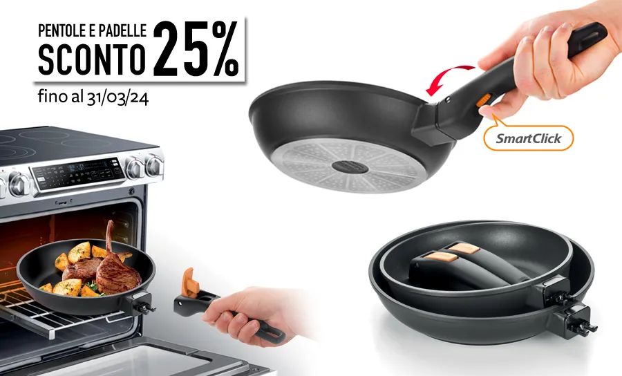 25% OFF ON SMARTCLICK COOKWARE