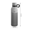 THERMO BOTTLE 0.,5 L STAINLESS STEEL, BICOLOR