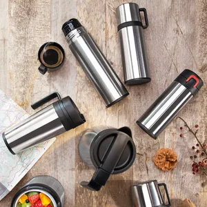 Thermos, vacuum flasks and boxes