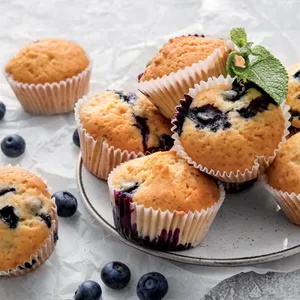 Muffin and cupcake
