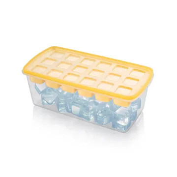 ICE MOULD WITH CONTAINER, CUBES