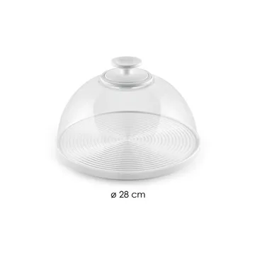 GLASS DOME/BOWL WITH LID
