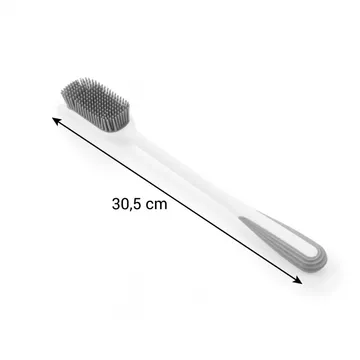 BRUSH FOR DISHES WITH SCRAPER
