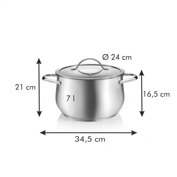 DEEP POT WITH COVER
