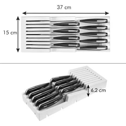 KNIFE TRAY FOR 9 KNIVES, 370x148 mm