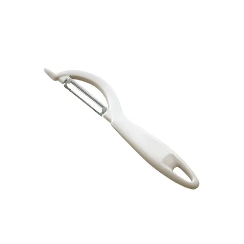 PEELER WITH SERRATED BLADE