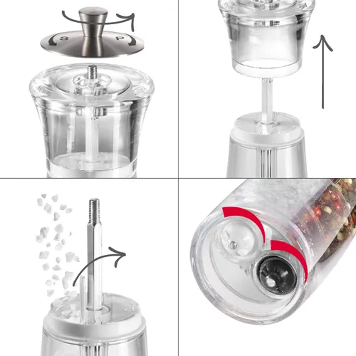 PEPPER AND SALT MILL 2IN1