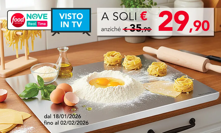 Spianatoia in offerta solo per pochi giorni!