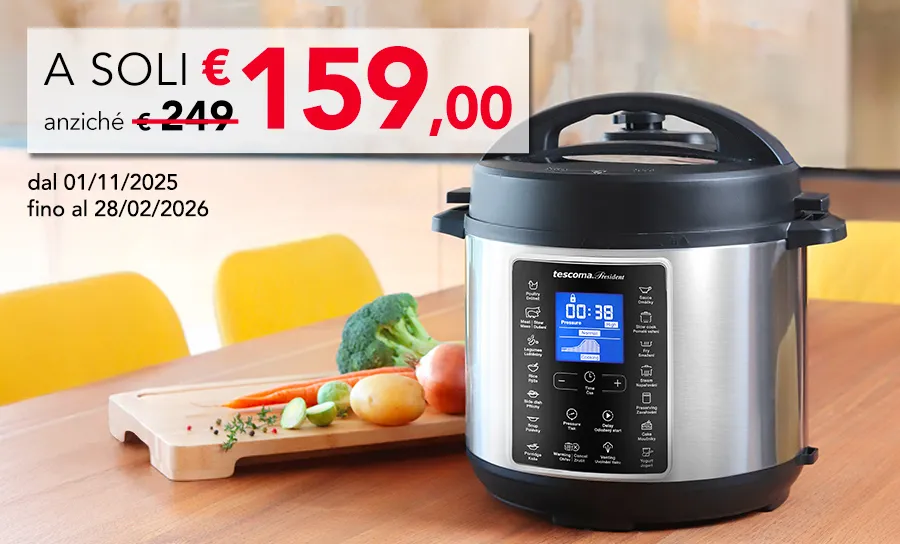 Multicooker a soli 159 €