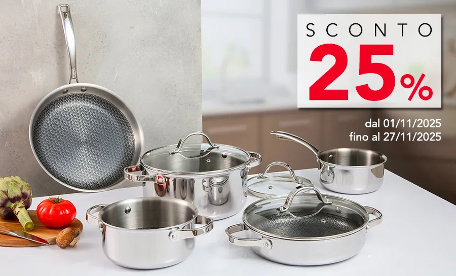 SCONTO 25% SULLA LINEA STEELCRAFT