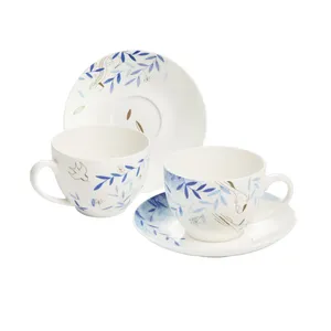 TAZZA CON PIATTINO, NATURE