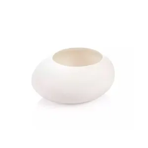 VASO GRANDE STONES, BIANCO