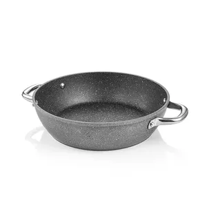 DEEP FRYING PAN, 2 GRIPS