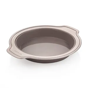 SILICONE PAN WITH METAL RIM