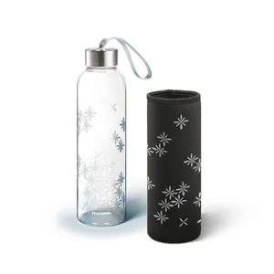 GLASS BOTTLE WITH THERMO SLEEVE