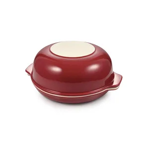 ROUND CERAMIC BREAD PAN